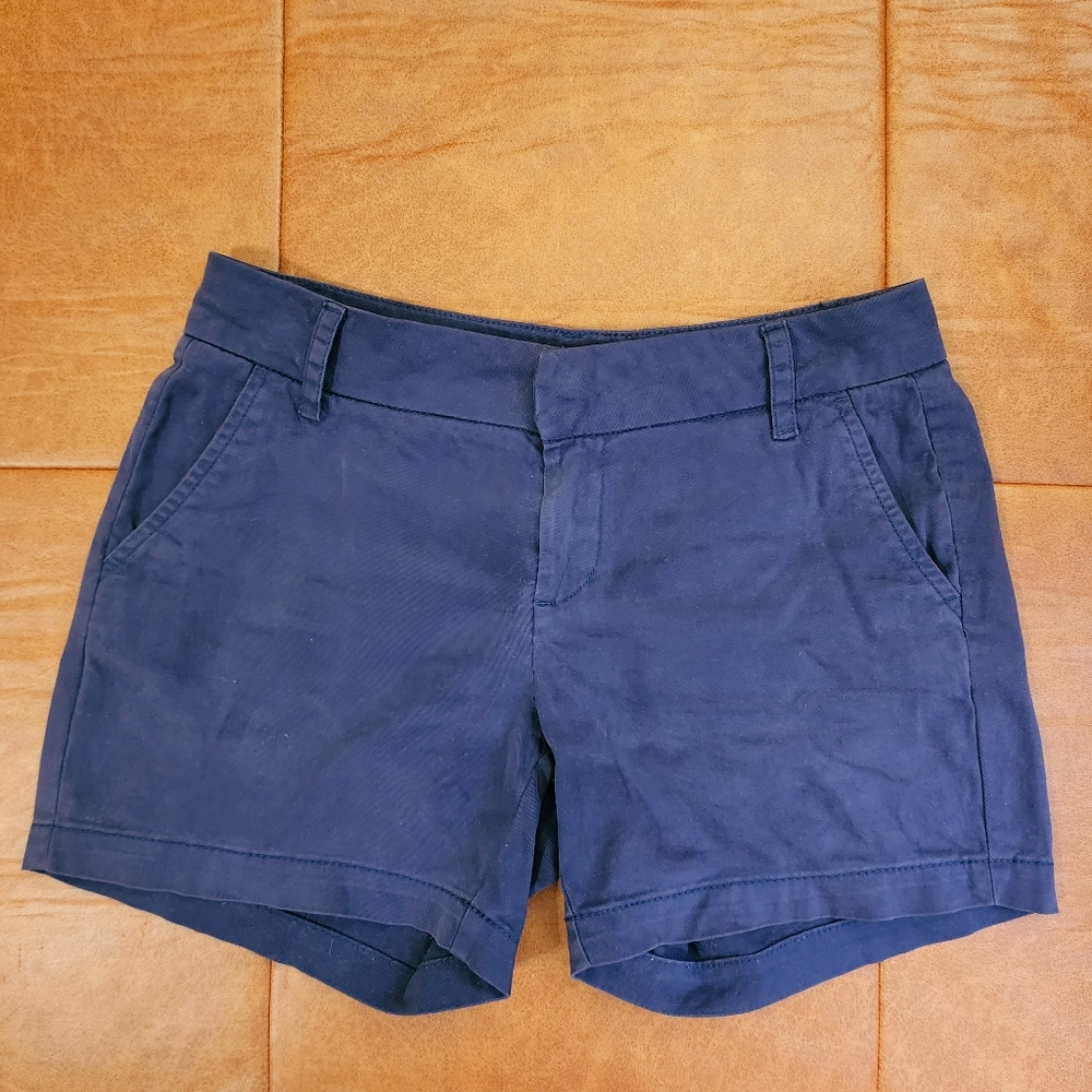 Caslon Shorts Classic Navy Women’s Cotton Shorts